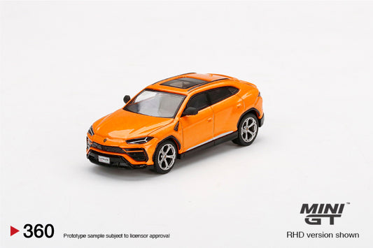 Lamborghini Urus Arancio Borealis. ( Blister Packing ).