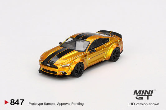 LB-WORKS FORD MUSTANG LB Gold. ( Blister Packing ).