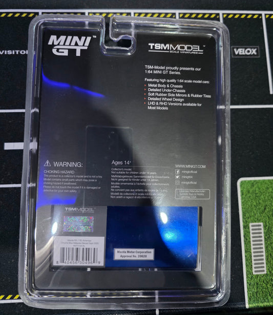 Mazda RX-7 RE-Amemiya Chrome Blue Malaysia Diecast Expo 2025. ( Blister Pack )