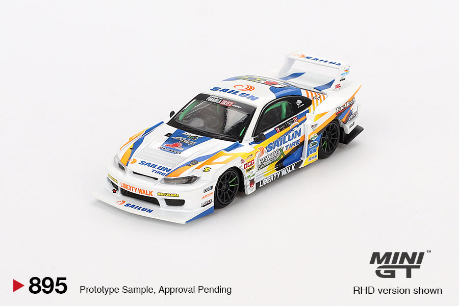 Nissan LB-Super Silhouette S15 SILVIA #555 2023 Formula Drift Japan. ( Blister Packing )
