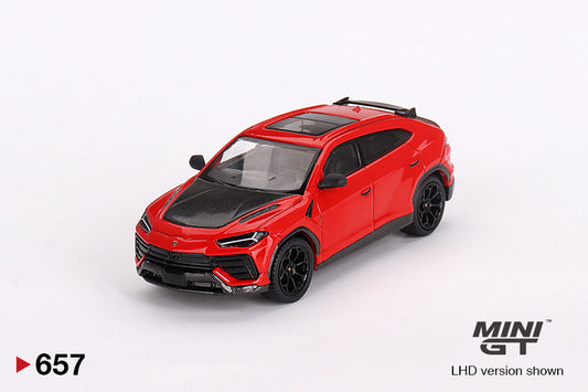 Lamborghini Urus Performante Rosso Mars. ( Blister Packing ).