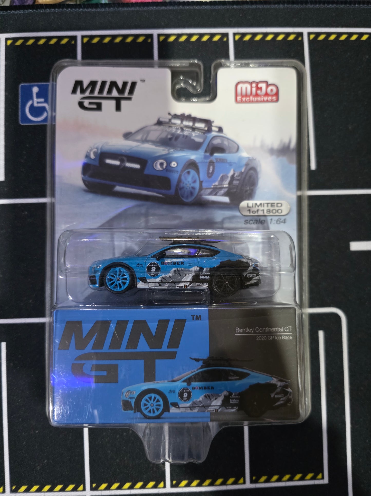 Bentley Continental GT 2020 GP Ice Race. ( Blister Pack ).