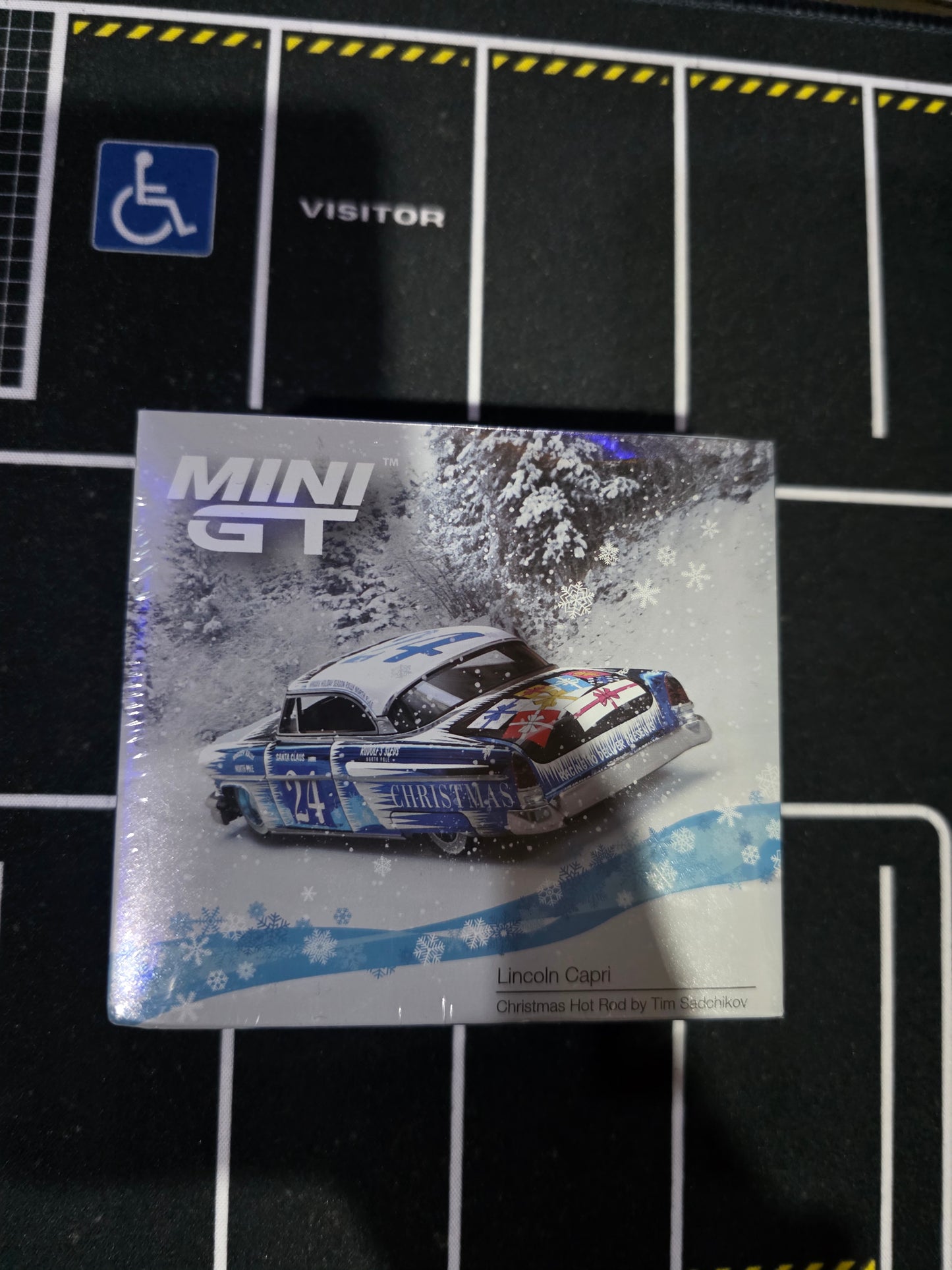 Lincoln Capri Christmas Hot Rod by Tim Sadchikov 2024 Christmas Edition. ( Box Pack )