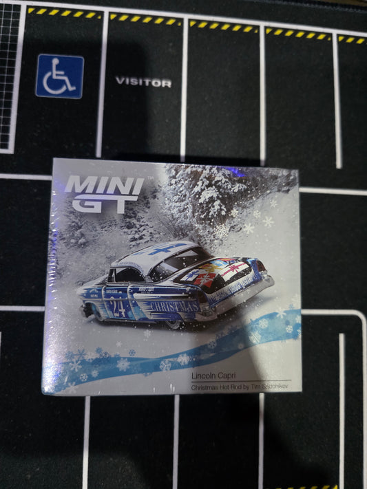 Lincoln Capri Christmas Hot Rod by Tim Sadchikov 2024 Christmas Edition. ( Box Pack )