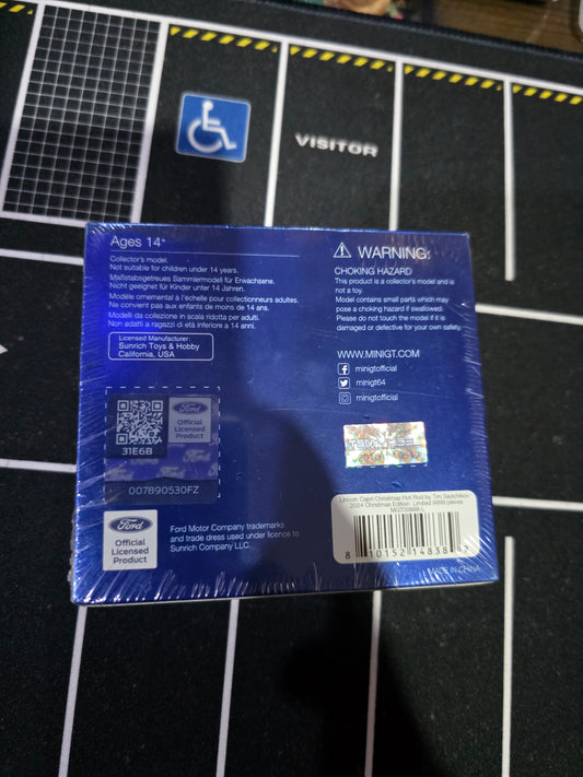 Lincoln Capri Christmas Hot Rod by Tim Sadchikov 2024 Christmas Edition. ( Box Pack )