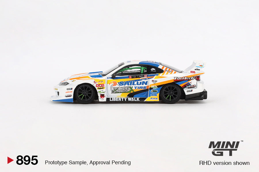 Nissan LB-Super Silhouette S15 SILVIA #555 2023 Formula Drift Japan. ( Blister Packing )