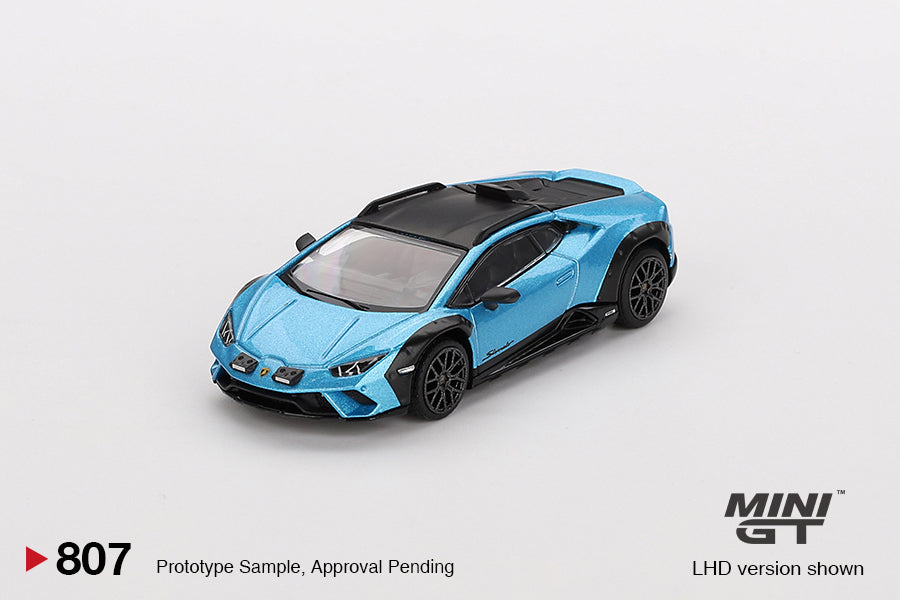 Lamborghini Huracán Sterrato Blu Aegir. ( Box Packing ).