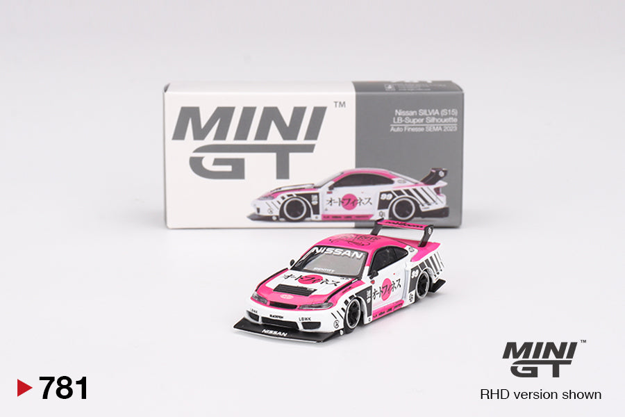 Nissan LB-Super Silhouette S15 SILVIA Auto Finesse SEMA 2023. ( Blister Packing )