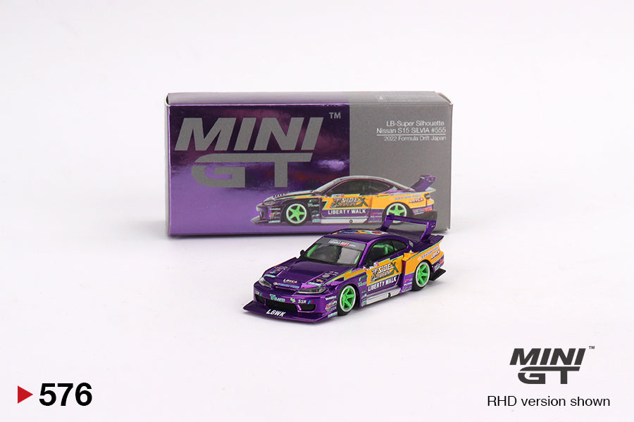 LB-Super Silhouette Nissan S15 SILVIA #555 2022. ( Box Packing ).